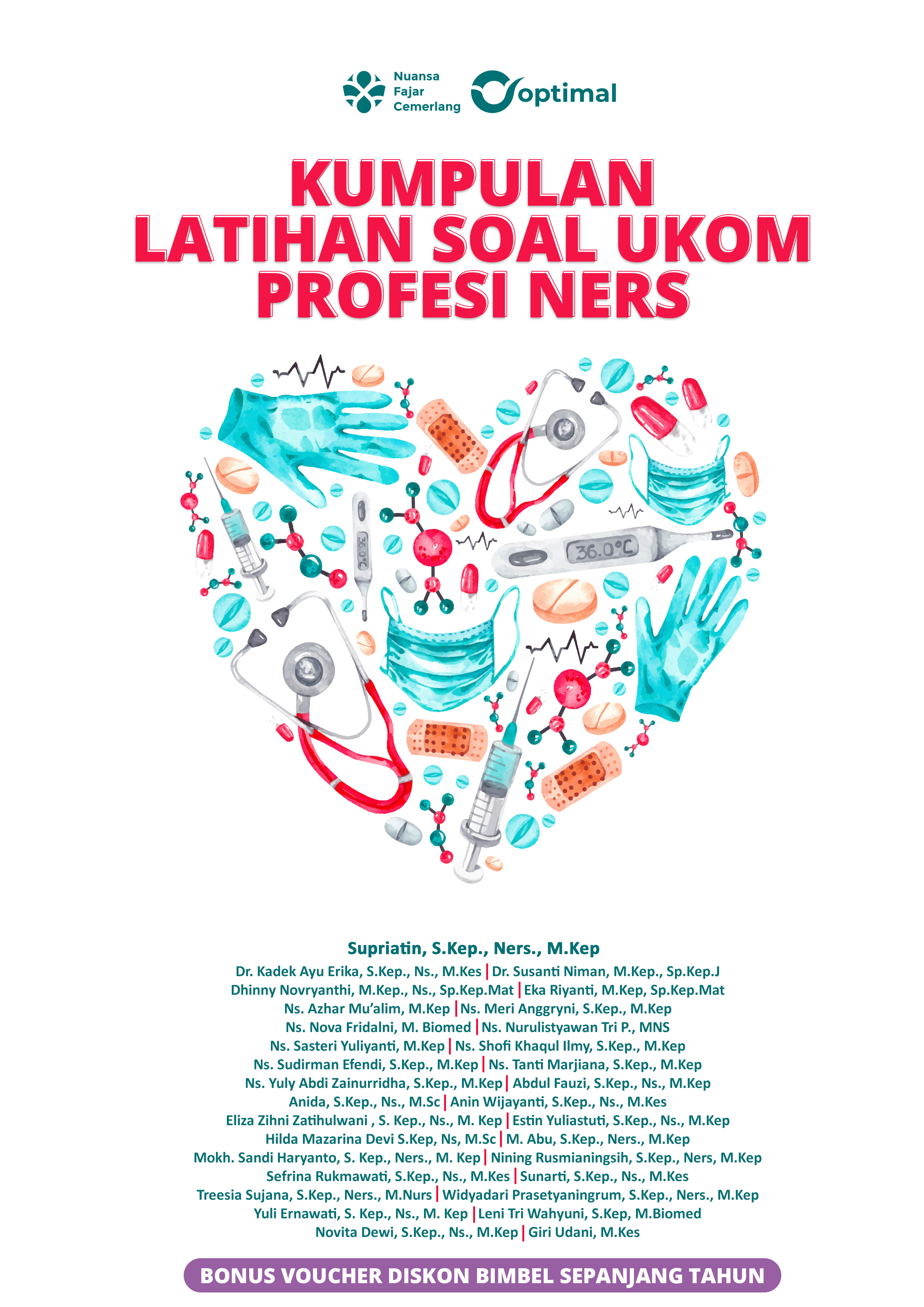 Cover Buku KUMPULAN LATIHAN SOAL UKOM PROFESI NERS